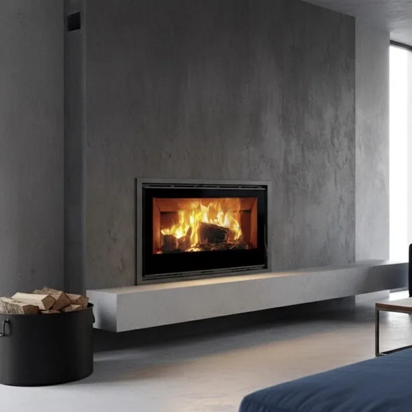 Carbel I Range built-in fireplace installation