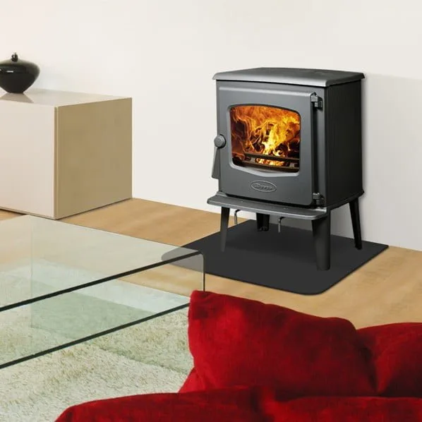 Dovre 525 freestanding stove in a modern living room