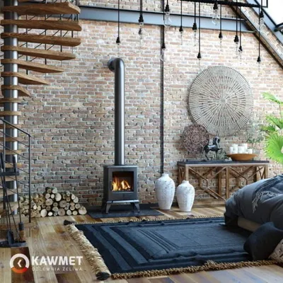 Wood burning stove KAWMET P8 (7,9 kW) ECO (5)